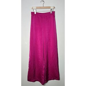 House of Harlow 1960 Fuchsia Wide Leg Pants silky perfection!